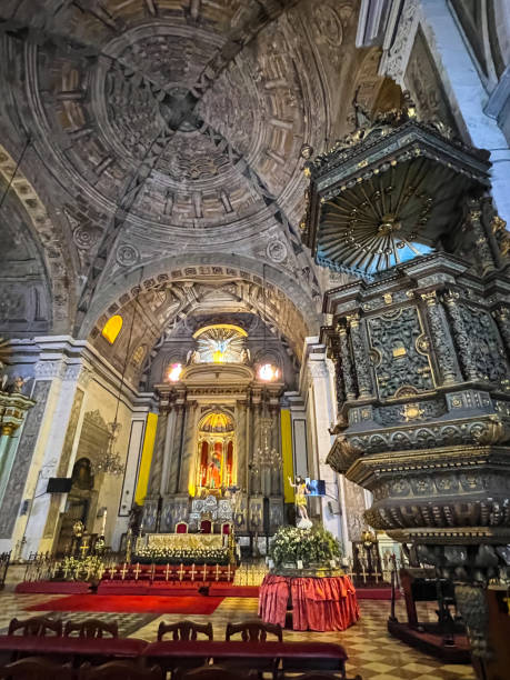 istock Interior of St Augustine church in Manila, Intramuros 2148741786
