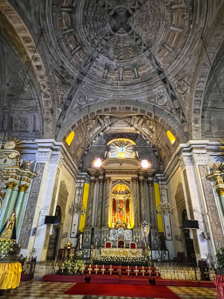 istock Interior of St Augustine church in Manila, Intramuros 2148741806