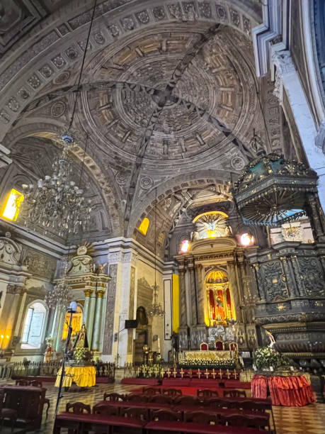 istock Interior of St Augustine church in Manila, Intramuros 2148742481