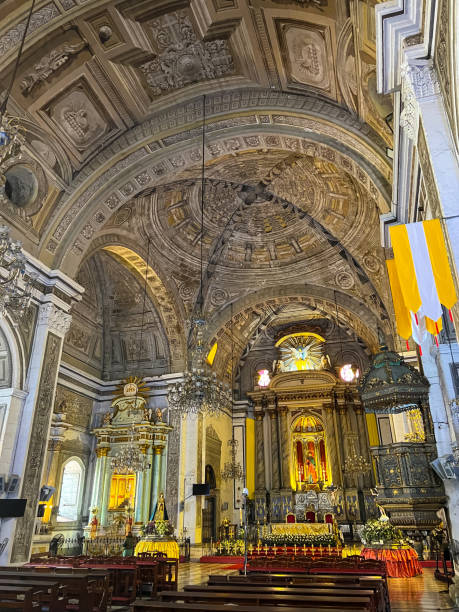 istock Interior of St Augustine church in Manila, Intramuros 2148742954