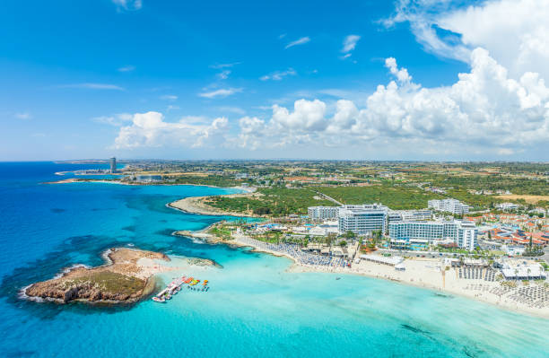 istock Landscape with Nissi Beach in Cyprus 2148747863