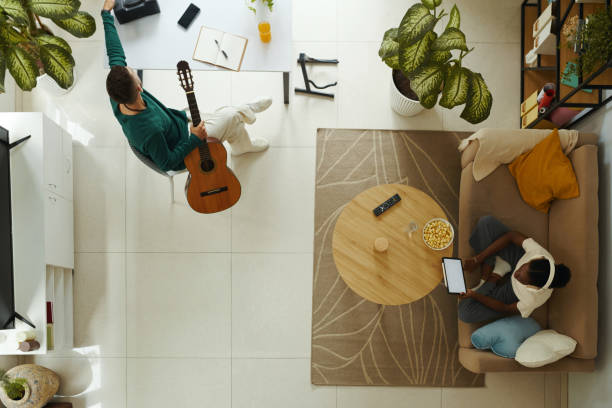 istock Couple Spending Free Time at Home 2148749279