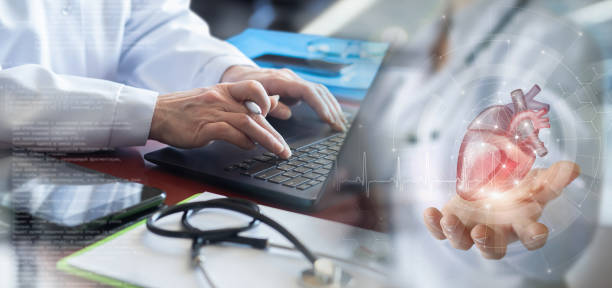 istock Modern technologies in treatment of heart diseases. 2148750195