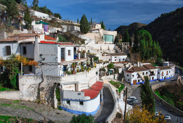 Sacromonte, Gypsy quarter, Granada, Andalucia, Spain