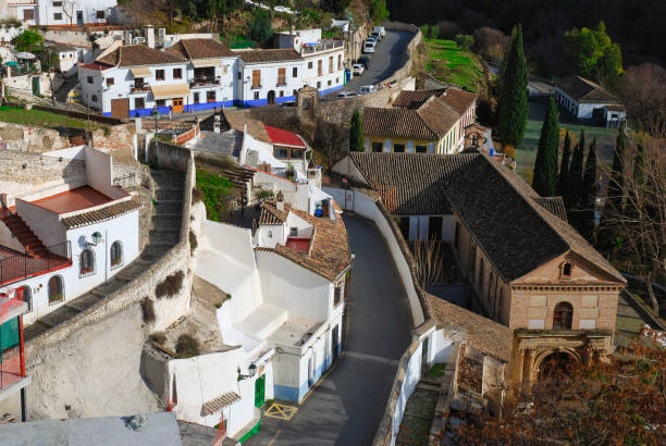 Sacromonte, Gypsy quarter, Granada, Andalucia, Spain