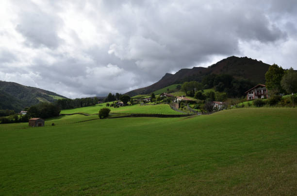 Bidarray is a mountain village in French Basque Country, close to a border with Spain.