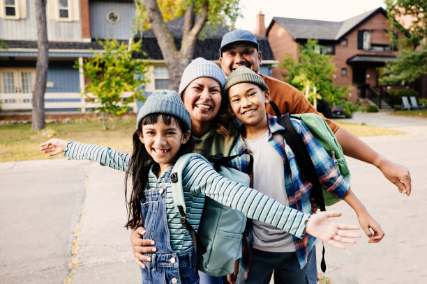 istock Morning Meetups: Walking with Other Families to School 2148755460