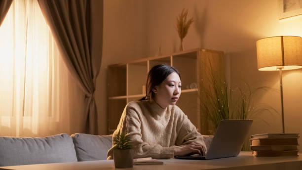 istock Distance work freelancer woman online connection 2148765650
