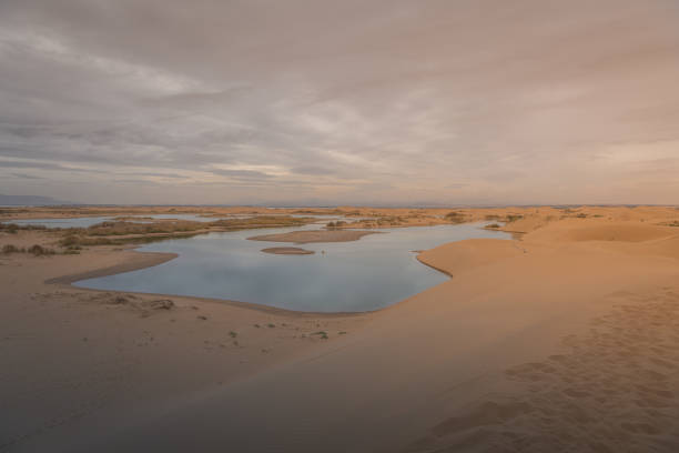 istock Gobi Desert of Inner Mongolia around Wuhai, China. 2148767209