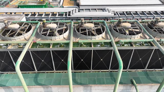 Factory air conditioner outdoor unit
