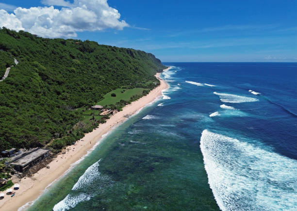istock Aerial view at Nyang Nyang Beach 2148771008