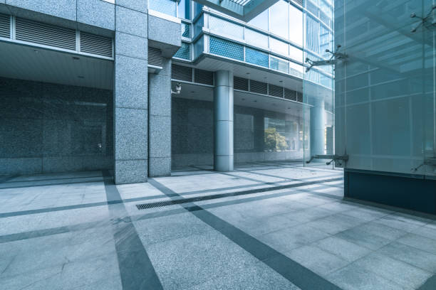 istock exterior of the modern office building 2148772822
