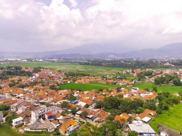 Bird Eye View of countryside