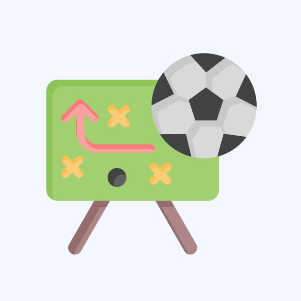 istock Icon Strategy. related to Football symbol. flat style. simple design illustration 2148778207