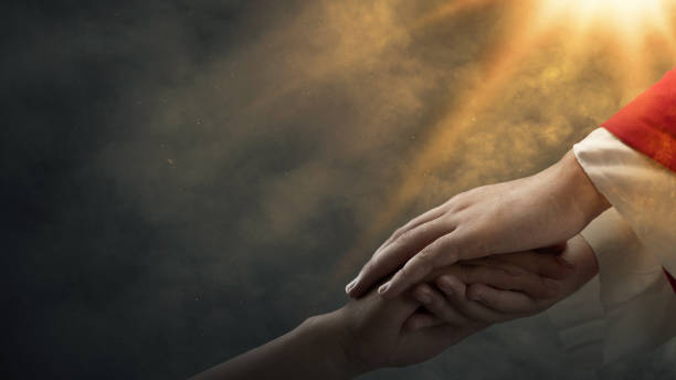 Jesus Christ's giving a helping hand