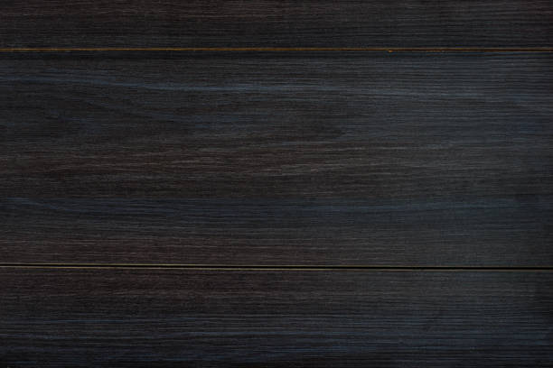 Dark wood texture with blue streaks. Texture, background.