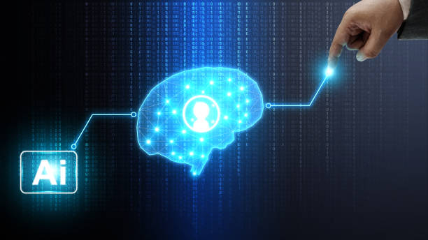 istock The business hand touches the virtual brain 2148785703