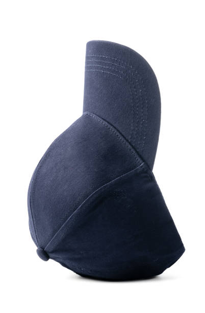 istock Navy Blue Baseball Cap on a White Background With Clear Lighting 2148788612