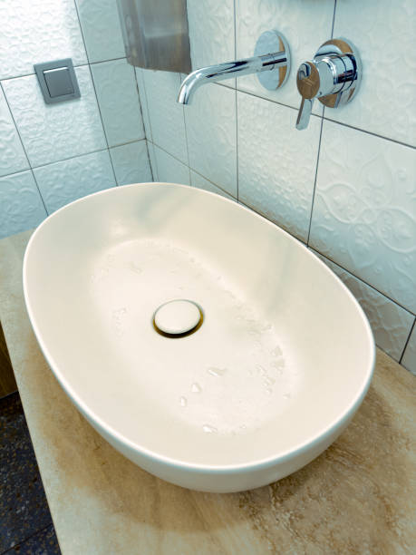 istock White sink in the restroom 2148791404