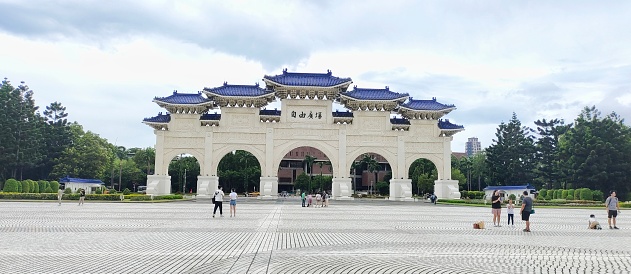 Liberty Square (also Freedom Square) is a public plaza covering over 240,000 square meters, included Chiang Kai-shek Memorial Hall, National Concert Hall, the National Theater, and the Gate of Integrity.