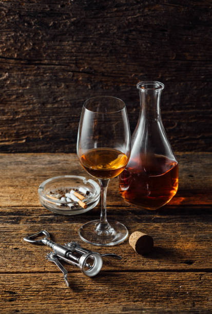istock whiskey on wooden background 2148793928