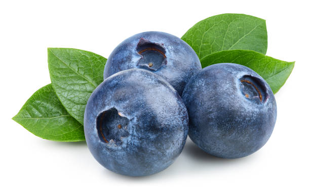 istock Organic blueberry isolated on white background 2148795642