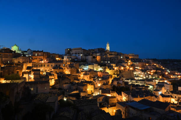 istock Sassi di Matera Italy at dusk 2148795962