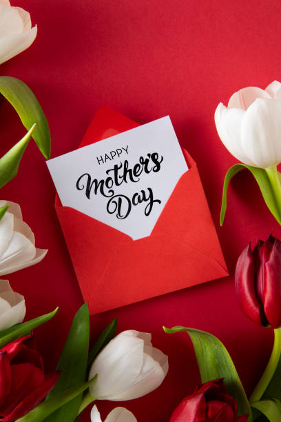istock Happy Mother's Day Message with Tulips 2148797209