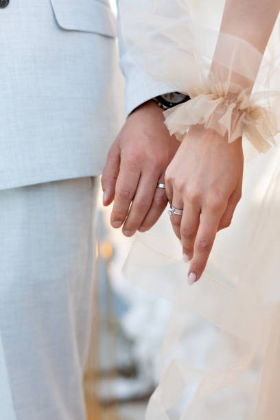 istock Bride Groom Hand Detail 2148799701