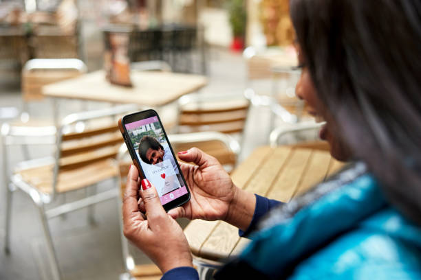 istock Mature woman finding a match on dating app 2148804868