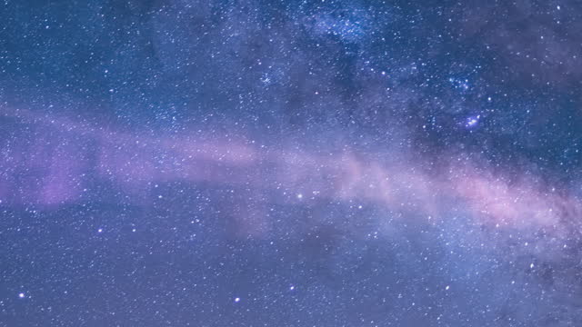 Aurora Milky Way Galaxy Time Lapse Southeast Telescope