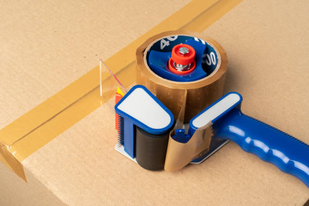 istock Close up photo of a stack of moving boxes 2148806825