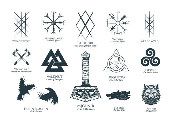 Nordic Runes Lucky Thor Hammer T-Shirt Odin Mjolnir Valhalla Nordic Runes Lucky Thor Hammer T-Shirt Odin Mjolnir Valhalla