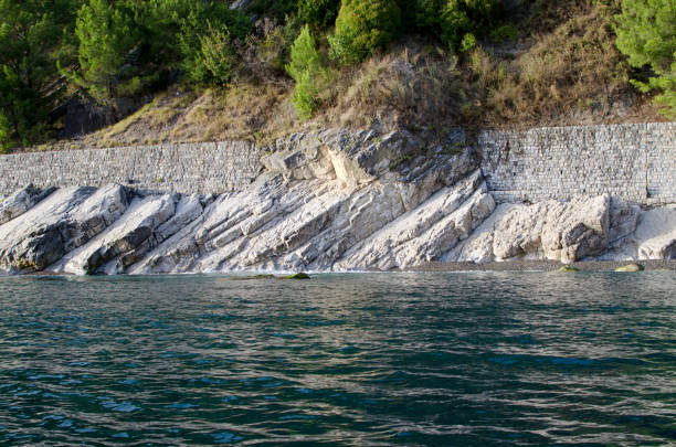 White rocks in Abkhazia, Gagra.