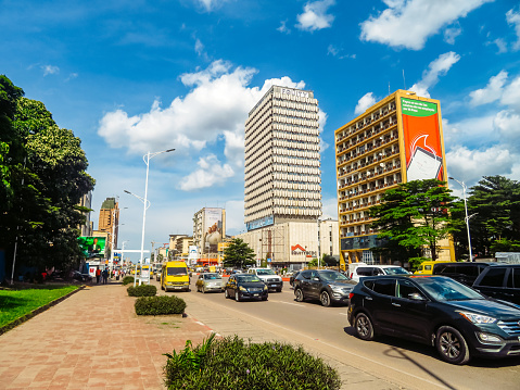 Nairobi, the capital city of Kenya. Afrcia.