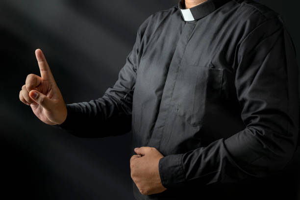 istock Portrait of a pastor delivering a sermon 2148813642
