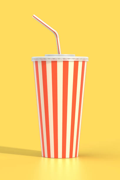 istock Fast food cola drink cup and drinking straw 2148813674