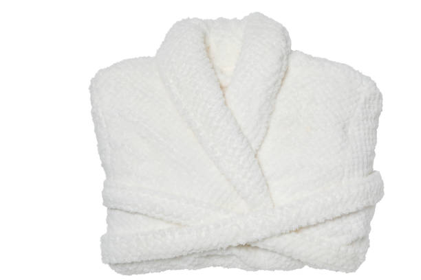 istock Bath accessories and supplies, composition with bathrobe 2148818755