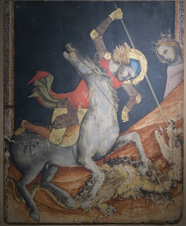 George and the Dragon by Vitale da Bologna