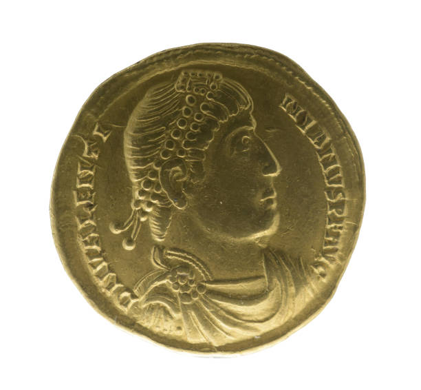istock Valentinian I, Valentinian the Great -  Roman emperor. Aureus 2148824114