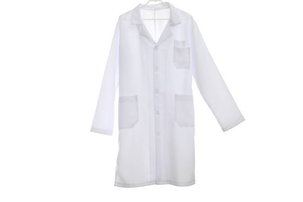 istock PNG, a white doctor's uniform on a hanger,isolated on white background 2148824640