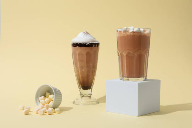 istock Tasty fresh summer dessert - delicious chocolate milkshake 2148825738