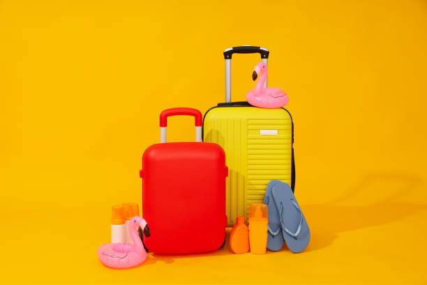 istock Suitcase, luggage, baggage for summer travel and vacation 2148826316