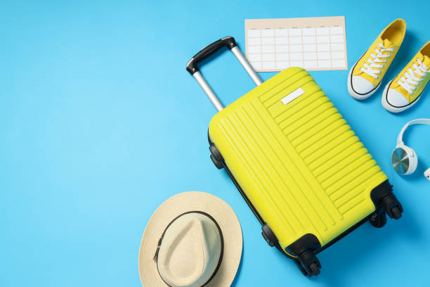 istock Suitcase, luggage, baggage for summer travel and vacation 2148826397