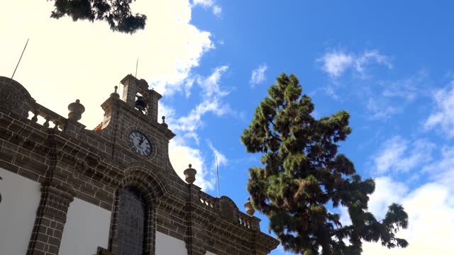 Detail of the Basilica of Nuestra Senora del Pino in the municipality of Teror