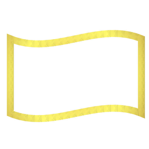 istock Greek Golden Rectangle Vintage Frame Greek key pattern Greek meander branches decorative Luxury decorative golden frame gold greek fret picture frame golden frame ornamental borders decoration banners vector retro badges elements 2148839064