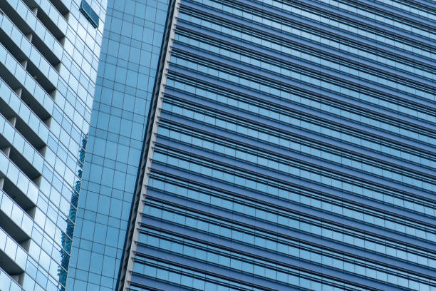 istock Exterior view facade of high-rise building 2148839208