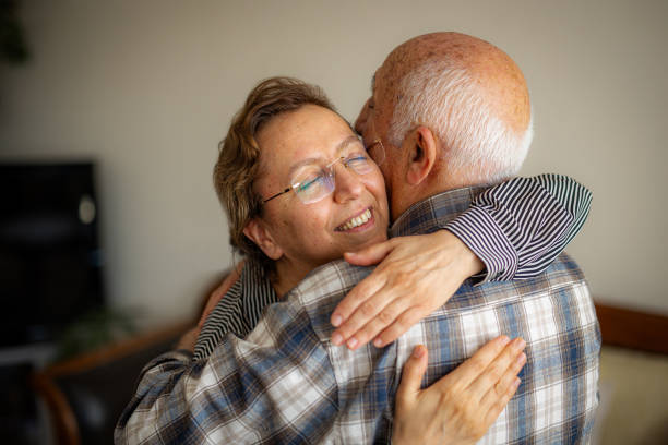 istock Daughter Embracing Her Senior Father 2148840019