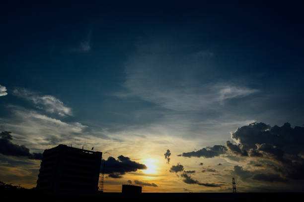 beautiful city sky