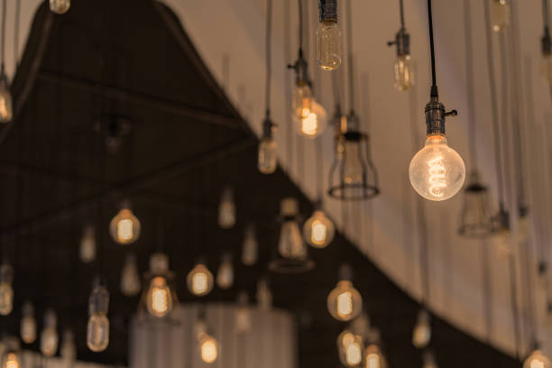 istock Beautiful Vintage Lighting decor for building interiors 2148849313